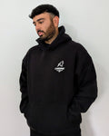 Oversized Heavyweight Hoodie - Black