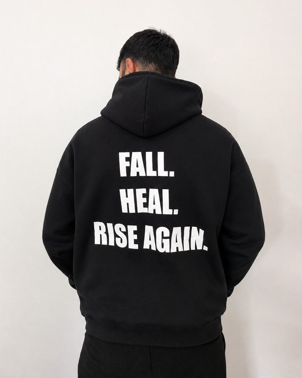 Oversized Heavyweight Hoodie - Black