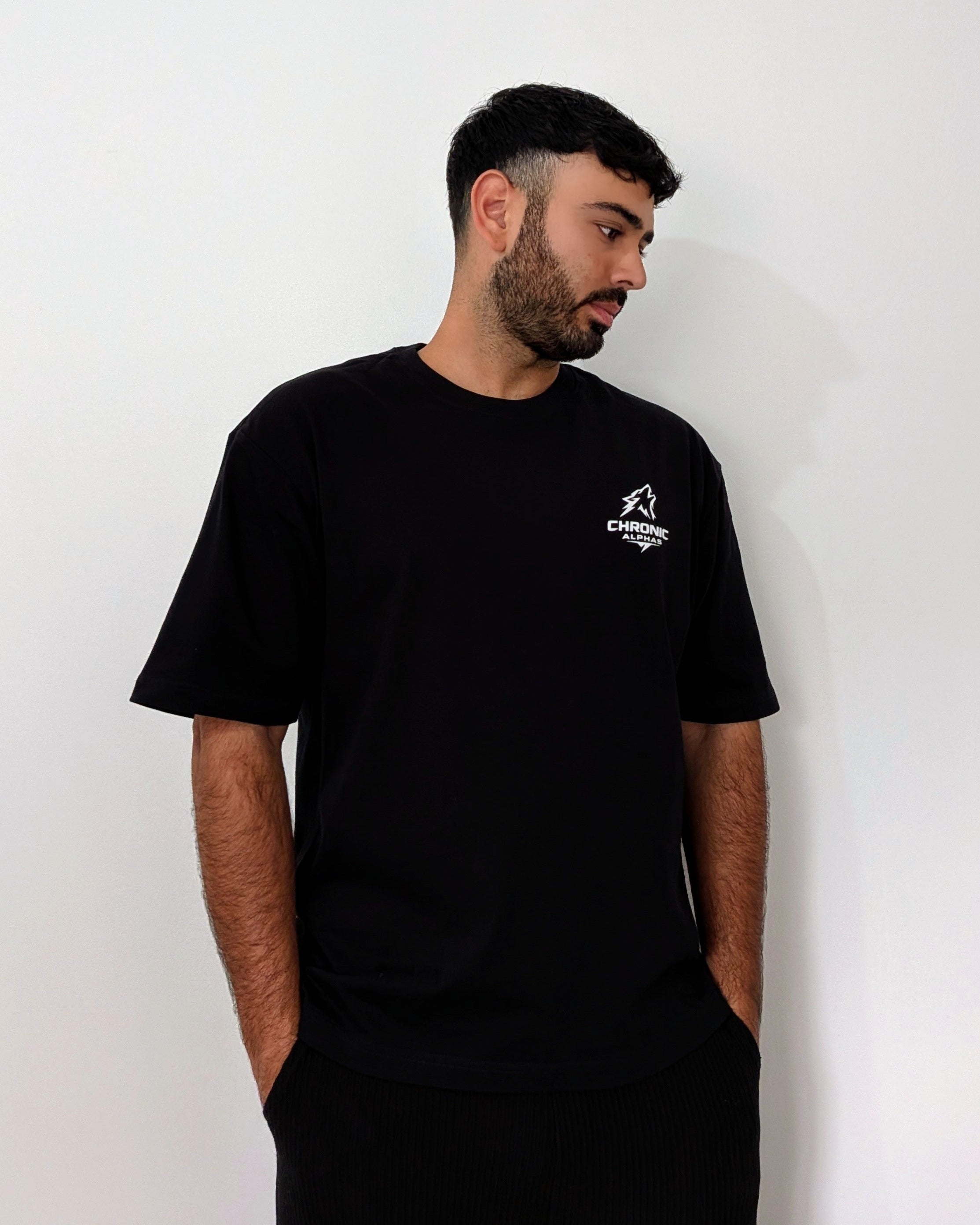 Oversized Heavyweight T-Shirt - Black