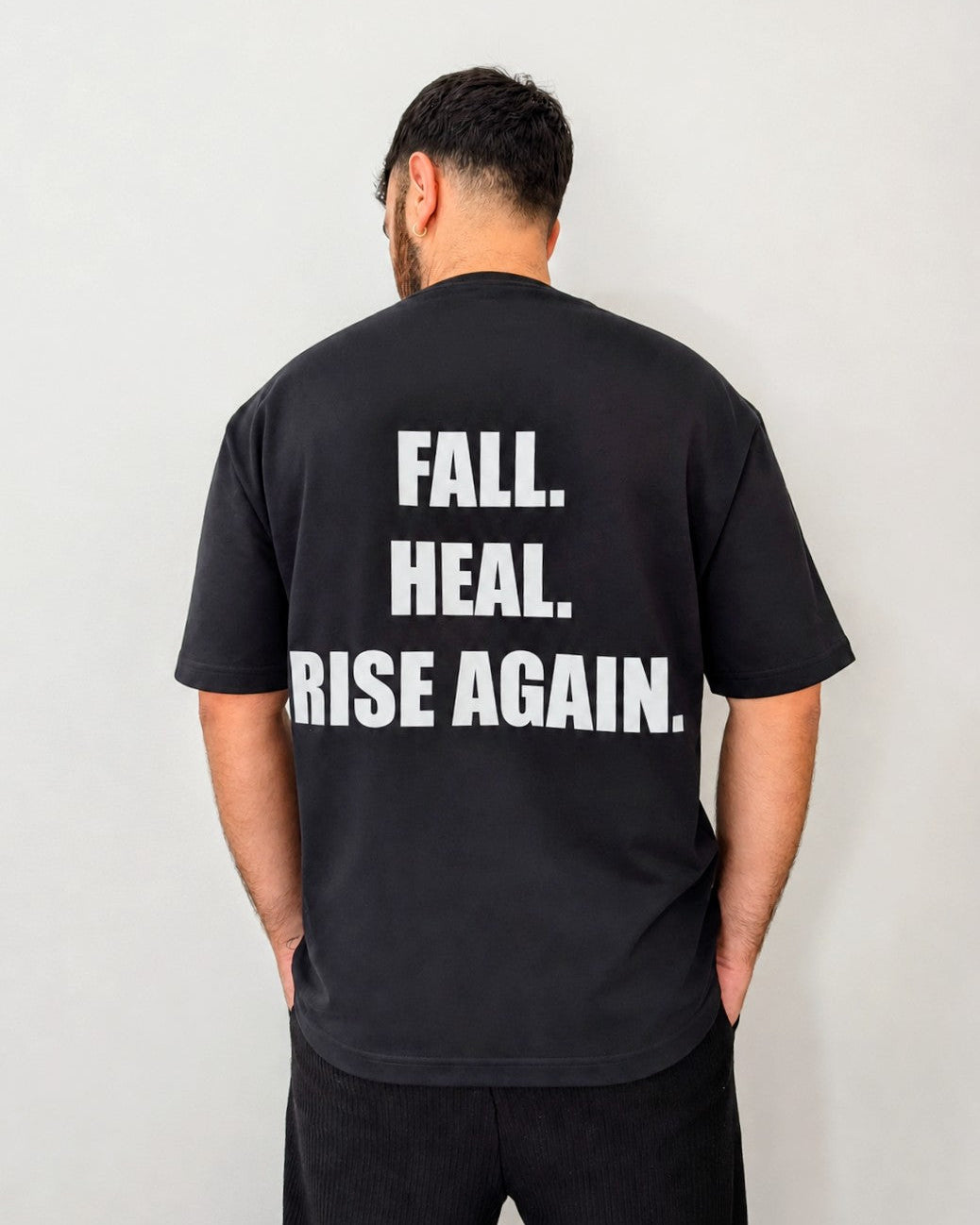 Oversized Heavyweight T-Shirt - Black
