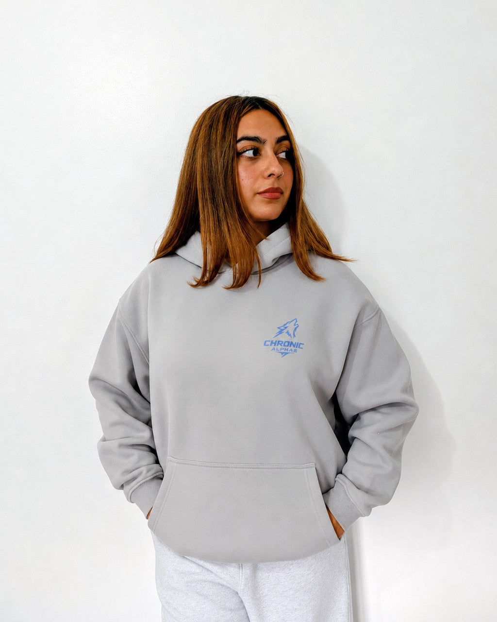 Oversized Heavyweight Hoodie - Grey