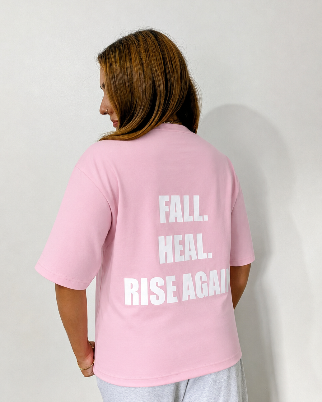 Oversized Heavyweight T-Shirt - Pink
